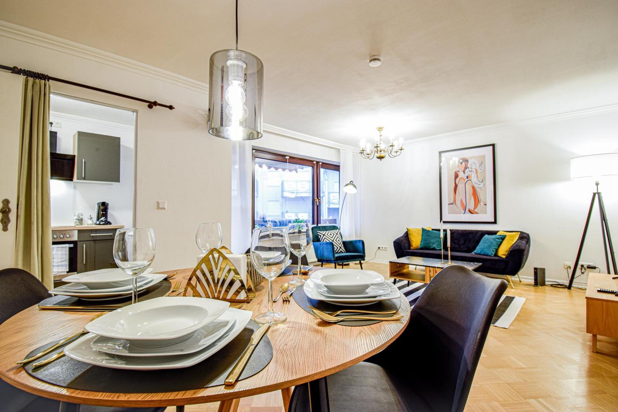 Scandic-Apartment - Balkony & Garage, 3Z, 80M2 포르츠하임 외부 사진